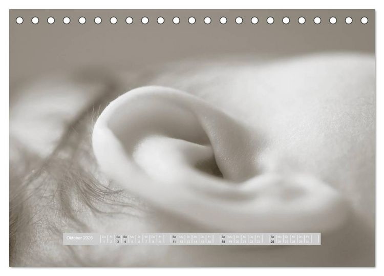 Produktbild: ...so winzig - Babykalender (Tischkalender 2026 DIN A5 quer), CALVENDO Monatskalender