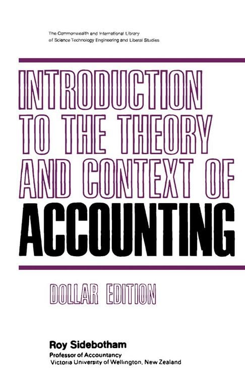 Produktbild: Introduction to the Theory and Context of Accounting