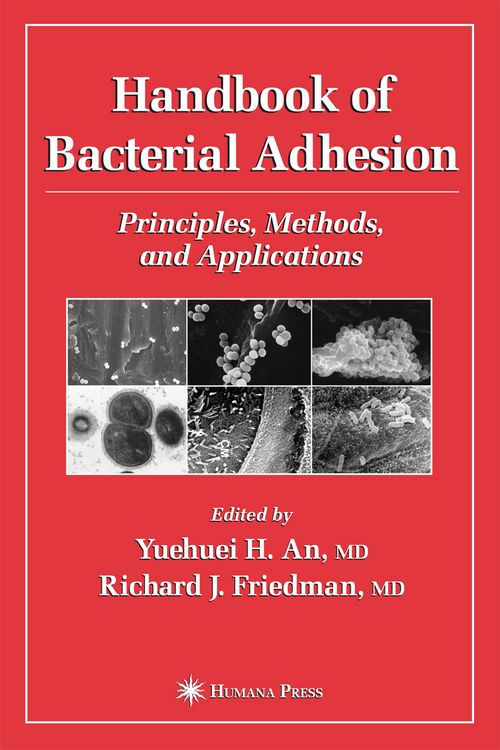 Produktbild: Handbook of Bacterial Adhesion