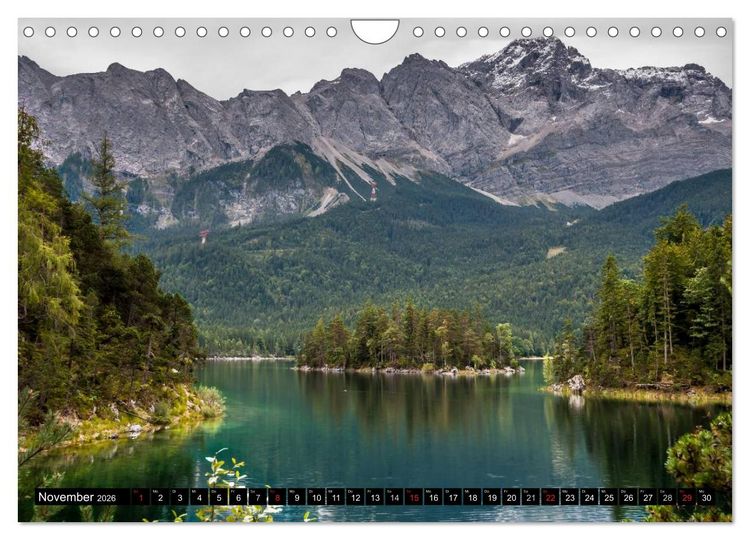 Produktbild: Traumlandschaft Werdenfelser Land - Teil I (Wandkalender 2026 DIN A4 quer), CALVENDO Monatskalender