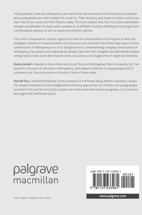 Produktbild: Cultural Perspectives on Youth Justice