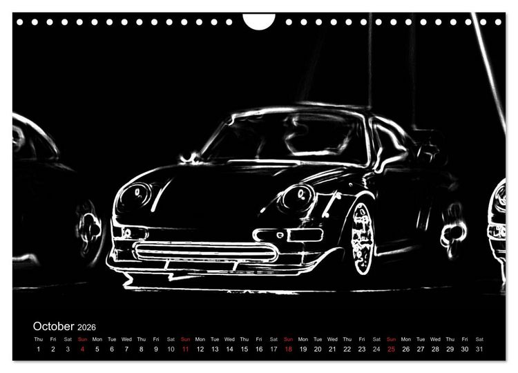 Produktbild: 911 Lines (Wall Calendar 2026 DIN A4 landscape), CALVENDO 12 Month Wall Calendar