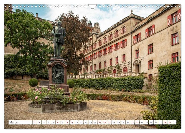Produktbild: Sommerliches Sigmaringen (Wandkalender 2027 DIN A3 quer), CALVENDO Monatskalender