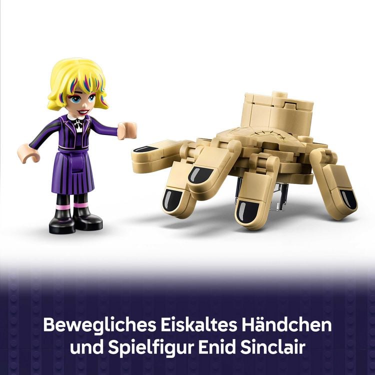 Produktbild: LEGO Wednesday 76785 Die Wohnung des Eiskalten H&auml;ndchens, Spielhaus