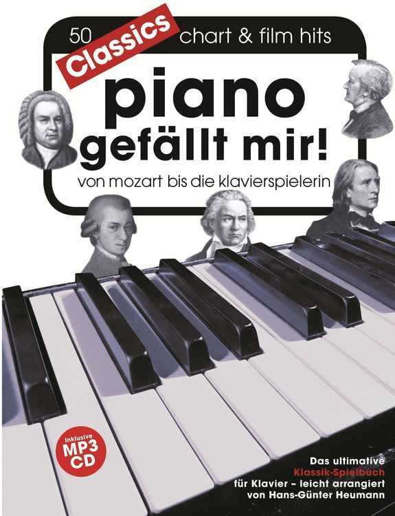 Bild vom Artikel Piano gefällt mir! Classics - Von Mozart bis Die Klavierspielerin inklusive MP3-CD vom Autor Hans-Günter Heumann