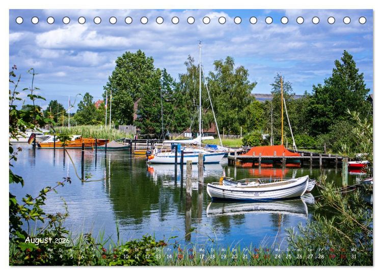 Produktbild: Ostseefjord Schlei (Tischkalender 2026 DIN A5 quer), CALVENDO Monatskalender