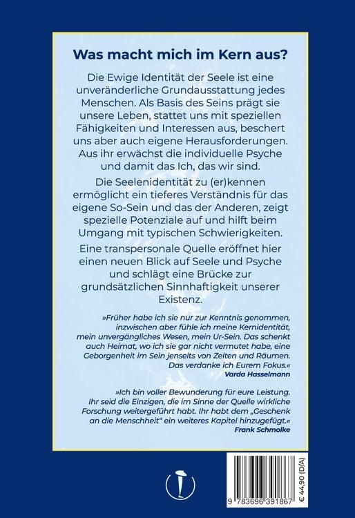 Produktbild: Die Ewige Identit&auml;t der Seele