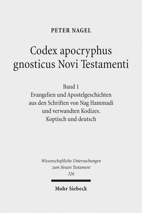 Produktbild: Codex apocryphus gnosticus Novi Testamenti