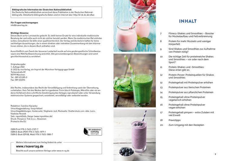 Produktbild: Fitness-Shakes und -Smoothies