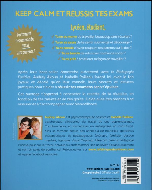 Produktbild: Keep calm et reussis tes examens