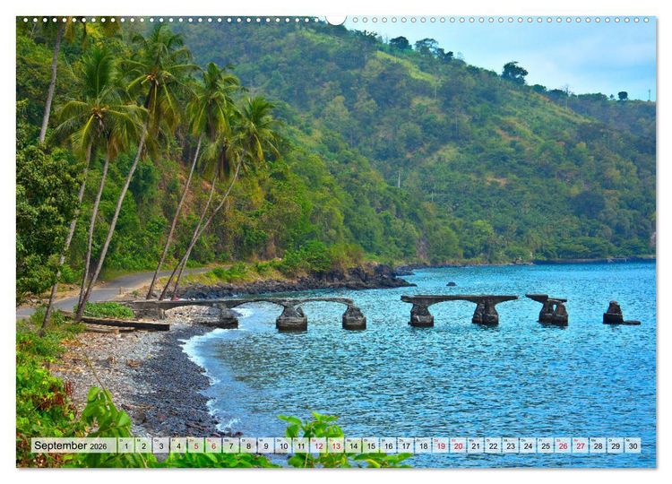 Produktbild: S&atilde;o Tom&eacute; - Inselparadies am &Auml;quator (Wandkalender 2026 DIN A2 quer), CALVENDO Monatskalender