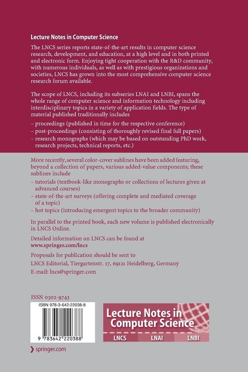 Produktbild: Intelligence and Security Informatics