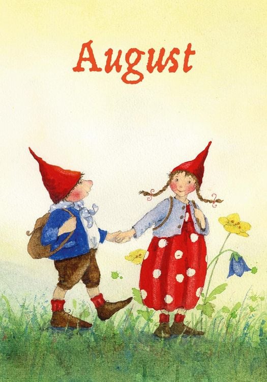 Produktbild: Postkartenbuch &raquo;Mit Pippa und Pelle durch das Jahr&laquo;