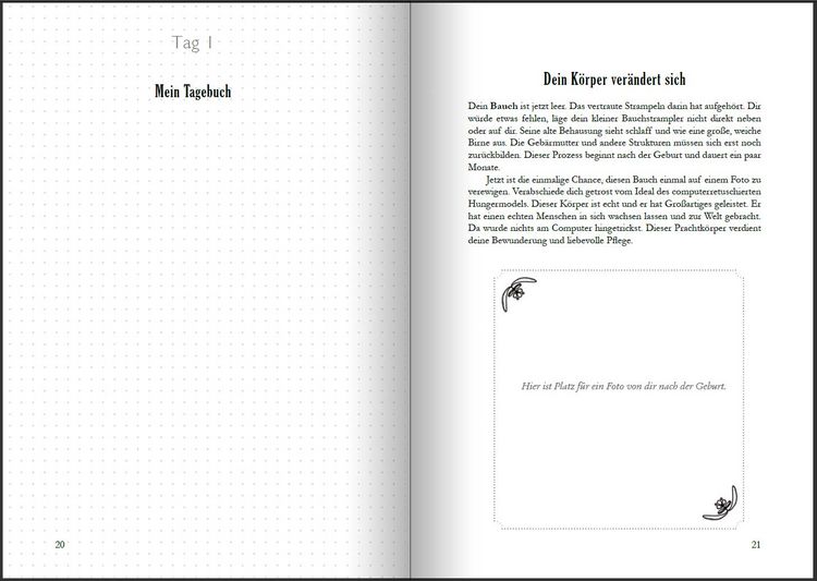 Produktbild: Wochenbett - &Uuml;berlebenshandbuch, Tagebuch und Anker f&uuml;r die ersten Wochen nach der Geburt