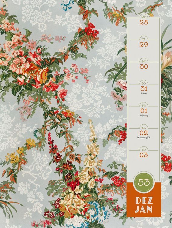Produktbild: Patterns Wochenplaner Kalender 2027