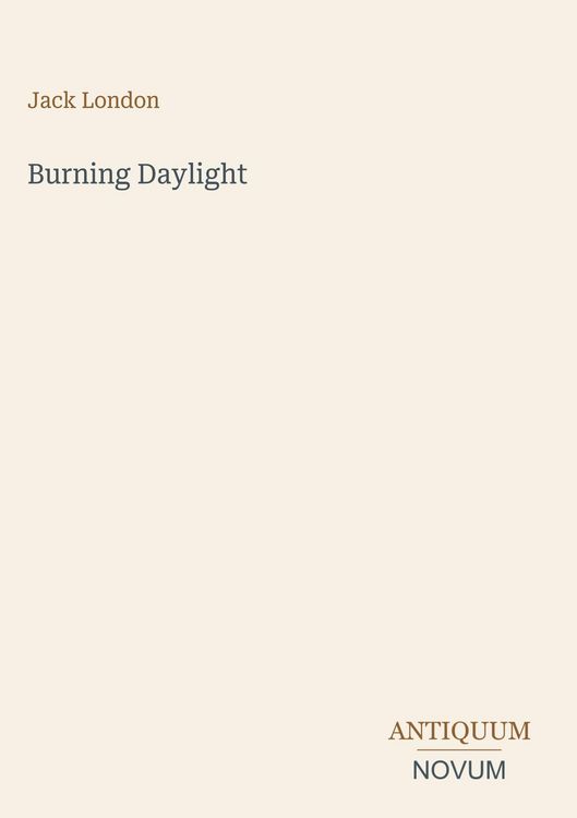 Produktbild: Burning Daylight