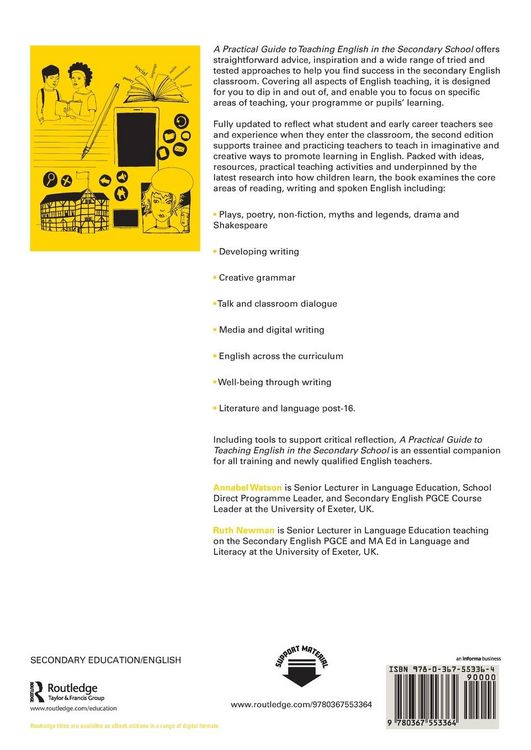 Produktbild: A Practical Guide to Teaching English in the Secondary School