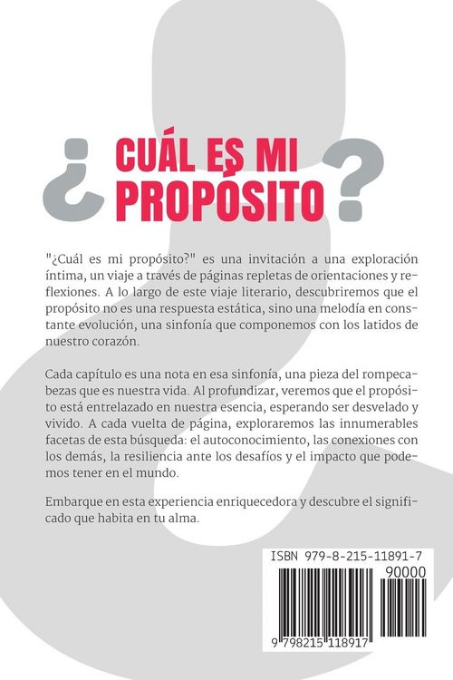 Produktbild: &iquest;Cu&aacute;l es Mi Prop&oacute;sito?