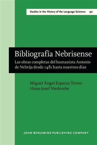 Produktbild: Bibliograf&iacute;a Nebrisense