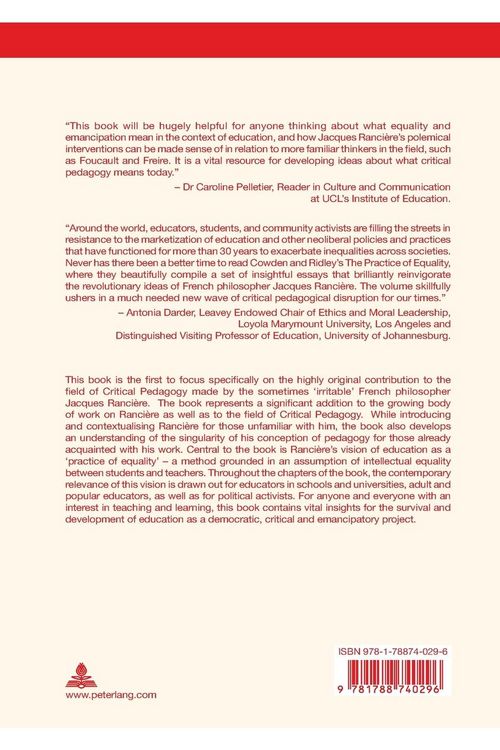 Produktbild: The Practice of Equality