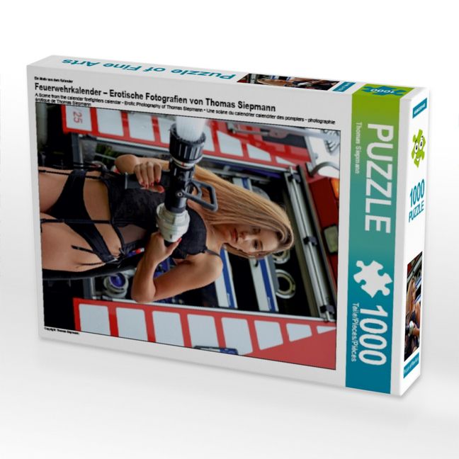 Produktbild: CALVENDO Puzzle Ein Motiv aus dem Kalender Feuerwehrkalender - Erotische Fotografien von Thomas Siepmann | 1000 Teile Lege-Gr&ouml;&szlig;e 64x48cm Foto-Puzzle f&uuml;r gl&uuml;ckliche Stunden