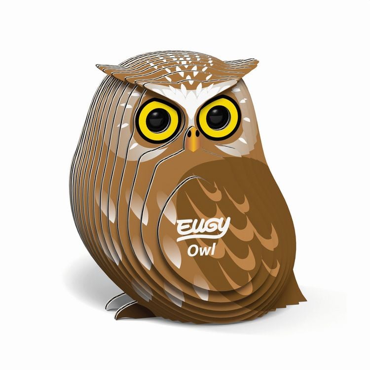 Produktbild: EUGY - 3D Bastelset Eule