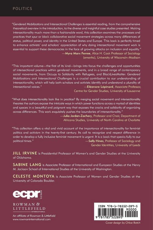 Produktbild: Gendered Mobilizations and Intersectional Challenges