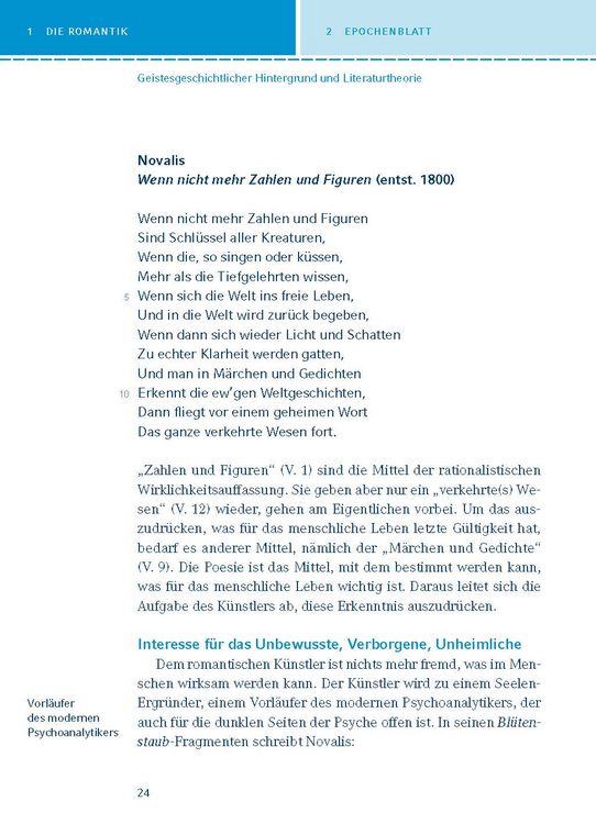 Produktbild: Lyrik der Romantik
