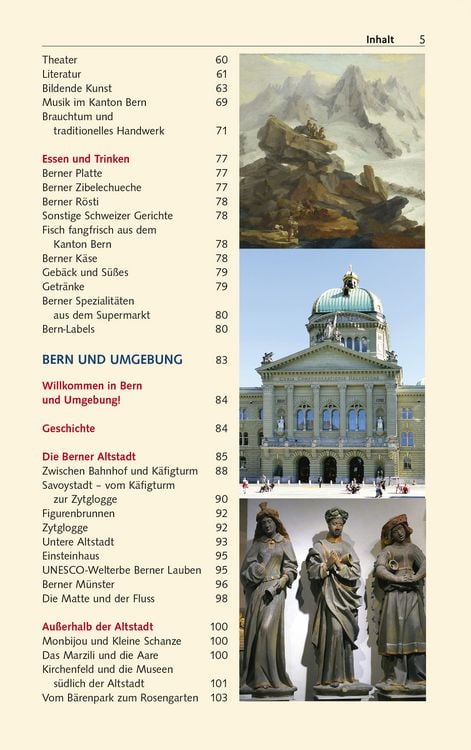 Produktbild: TRESCHER Reisef&uuml;hrer Bern und Berner Oberland