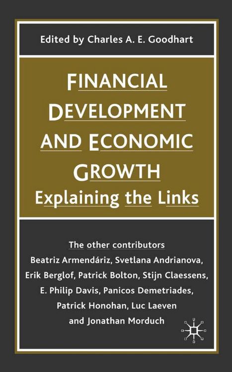 Produktbild: Financial Development and Economic Growth