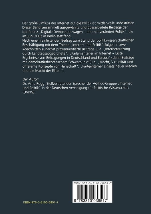 Produktbild: Wie das Internet die Politik ver&auml;ndert