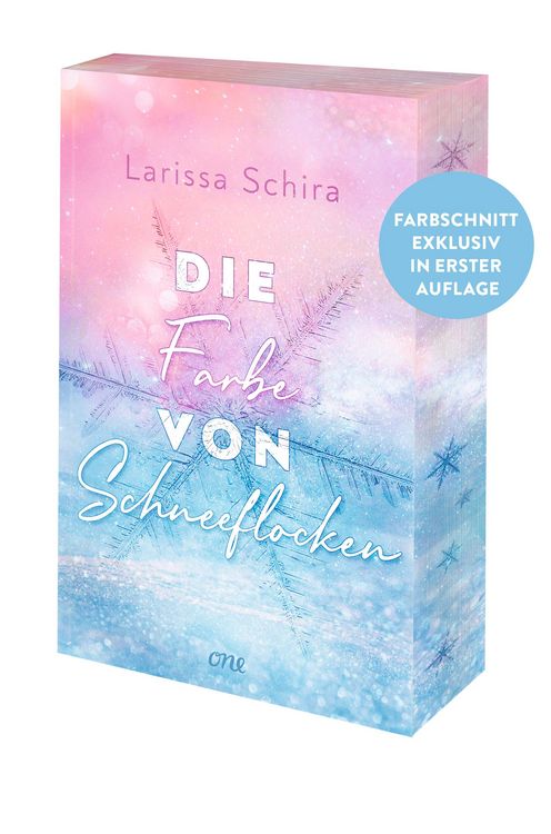 Die Farbe von Schneeflocken