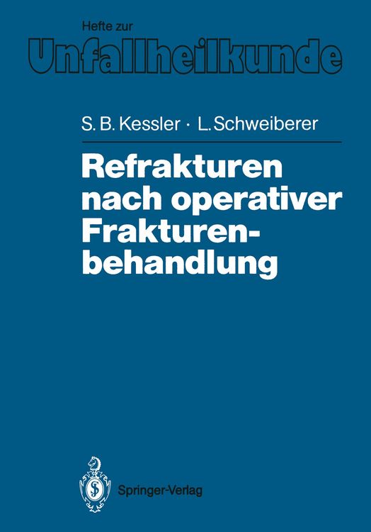 Produktbild: Refrakturen nach operativer Frakturenbehandlung