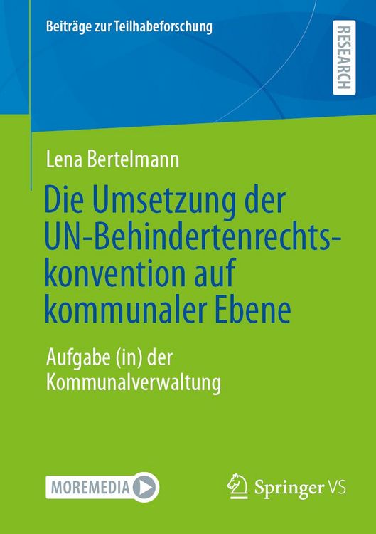 Produktbild: Die Umsetzung der UN-Behindertenrechtskonvention auf kommunaler Ebene
