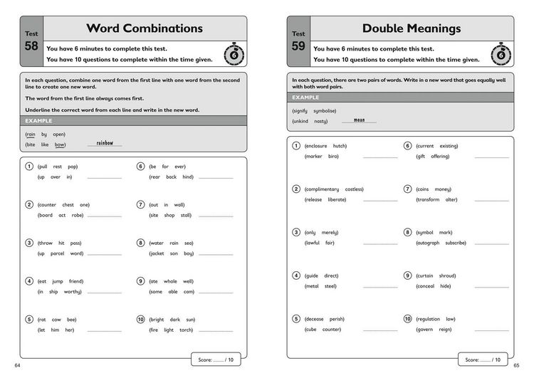Produktbild: 11+ Verbal Reasoning Quick Practice Tests Age 9-10 (Year 5)