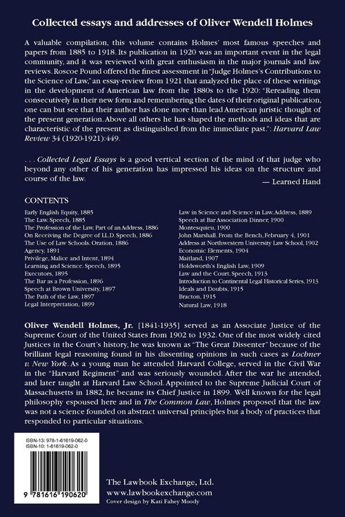 Produktbild: Collected Legal Papers