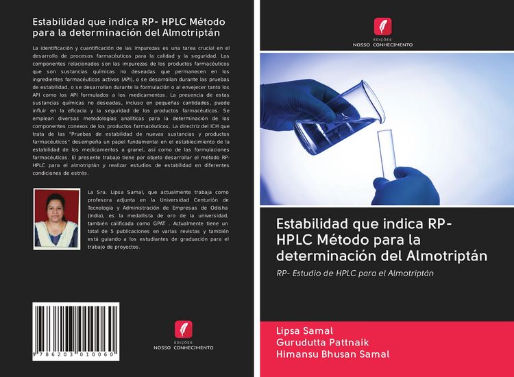 Produktbild: Estabilidad que indica RP- HPLC M&eacute;todo para la determinaci&oacute;n del Almotript&aacute;n