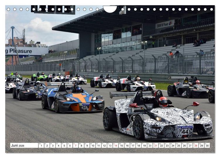 Produktbild: Motorsport am N&uuml;rburgring (Wandkalender 2026 DIN A4 quer), CALVENDO Monatskalender