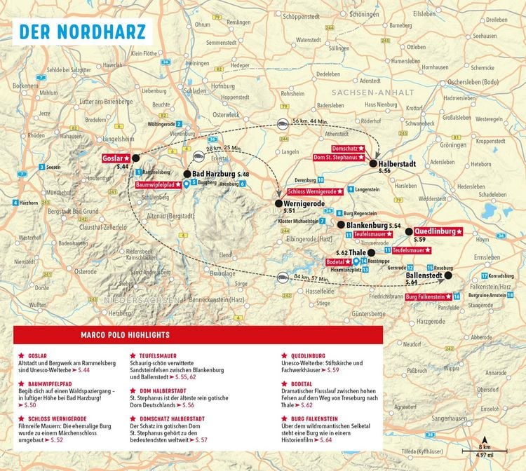 Produktbild: MARCO POLO Reisef&uuml;hrer Harz