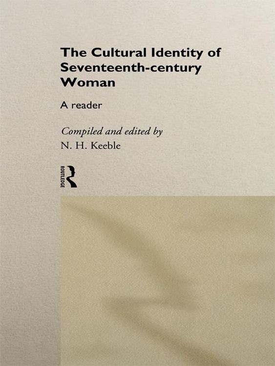 Produktbild: The Cultural Identity of Seventeenth-Century Woman
