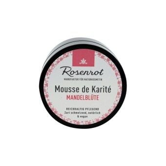 Produktbild: Rosenrot Mousse de Karit&eacute; - Mandelbl&uuml;te