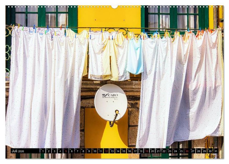 Produktbild: Porto - Die Handelsstadt am Douro (hochwertiger Premium Wandkalender 2026 DIN A2 quer), Kunstdruck in Hochglanz