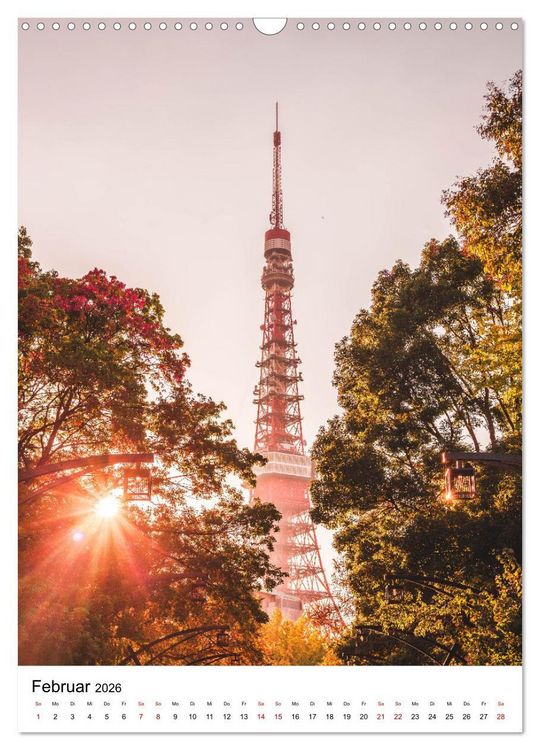 Produktbild: Tokio - Die pulsierende Weltstadt. (Wandkalender 2026 DIN A3 hoch), CALVENDO Monatskalender