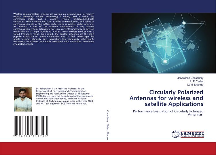 Produktbild: Circularly Polarized Antennas for wireless and satellite Applications