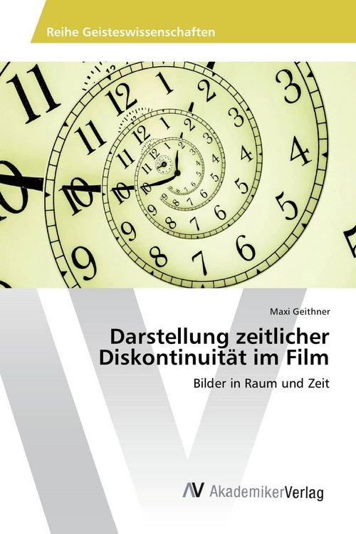 Produktbild: Darstellung zeitlicher Diskontinuit&auml;t im Film