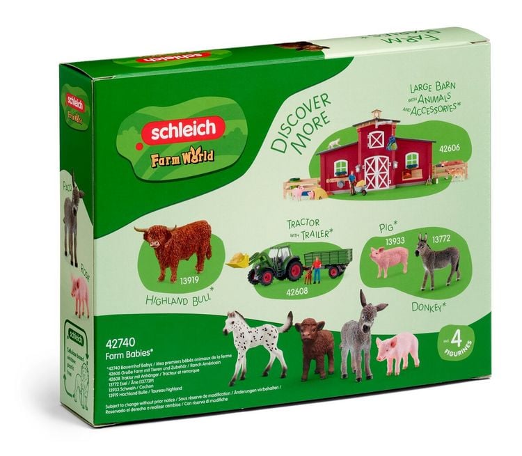 Produktbild: schleich&reg; 42740 Bauernhof Babys