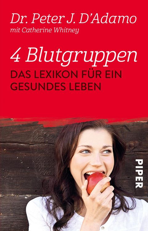 Produktbild: 4 Blutgruppen - Das Lexikon f&uuml;r ein gesundes Leben