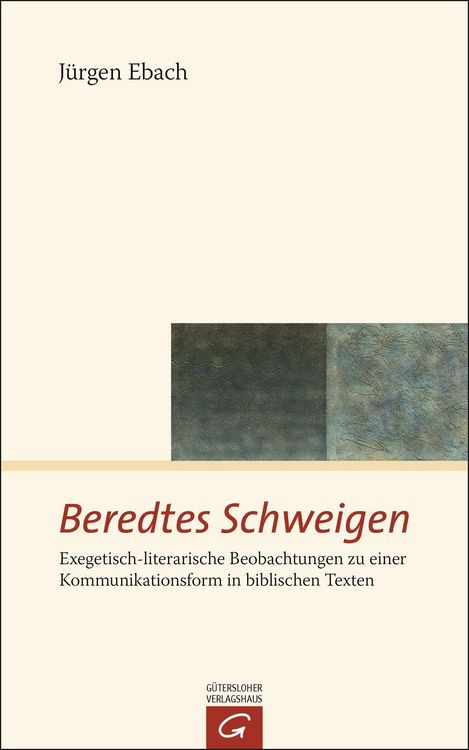 Produktbild: Beredtes Schweigen
