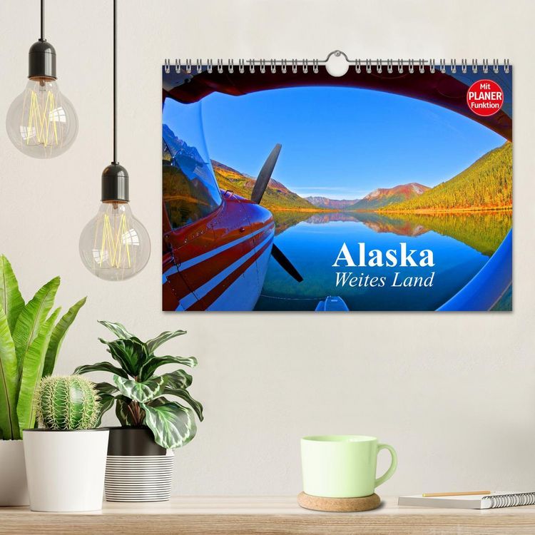 Produktbild: Alaska - Weites Land (Wandkalender 2026 DIN A4 quer), CALVENDO Monatskalender