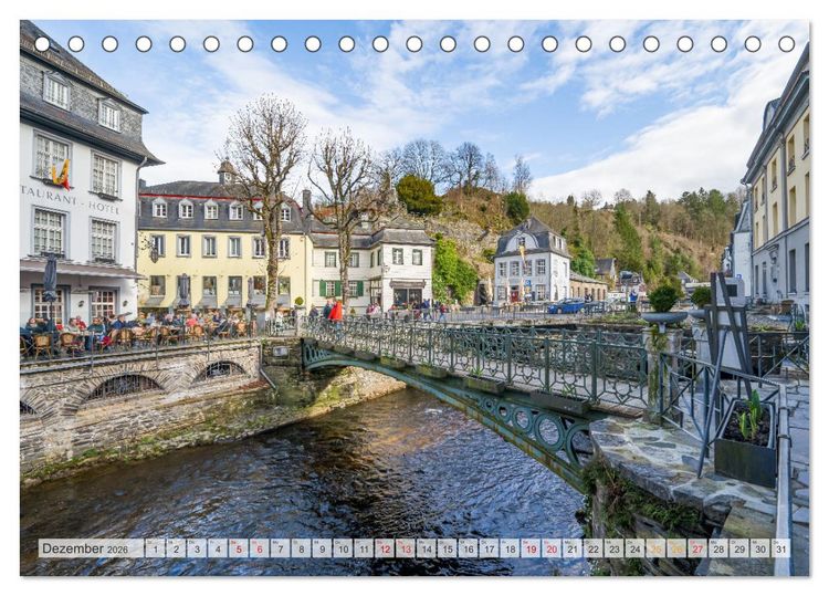 Produktbild: Monschau Impressionen (Tischkalender 2026 DIN A5 quer), CALVENDO Monatskalender